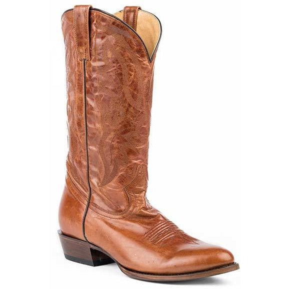 Men‚Äôs Roper Cassidy ¬†Boots Handcrafted Cognac - yeehawcowboy