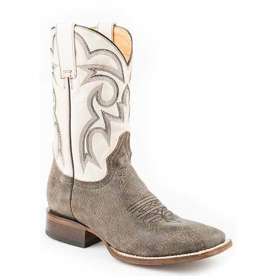 Men's Roper Parker Boots Handcrafted Brown - yeehawcowboy