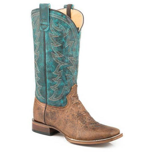 Women’s Roper Quiet Action Concealed Carry Boots Handcrafted Brown - yeehawcowboy