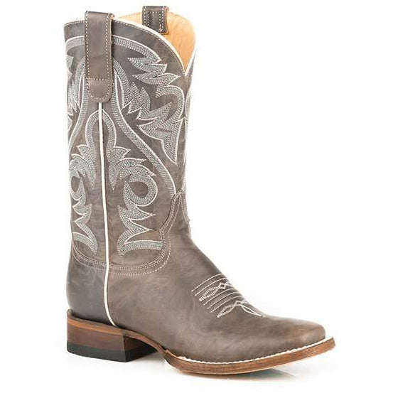 Women's Roper Brook Boots Handcrafted Green - yeehawcowboy