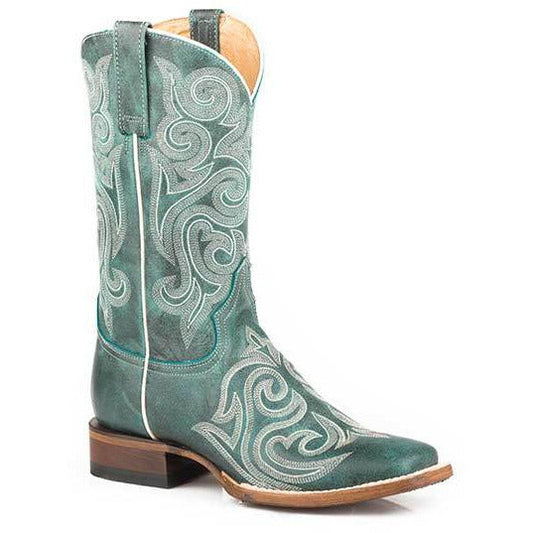 Women's Roper Blair Handcrafted Turquoise - yeehawcowboy