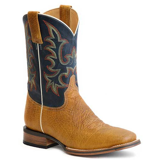 Men's Stetson Obediah Tru-x System Bullhide Boots Handcrafted Tan - yeehawcowboy