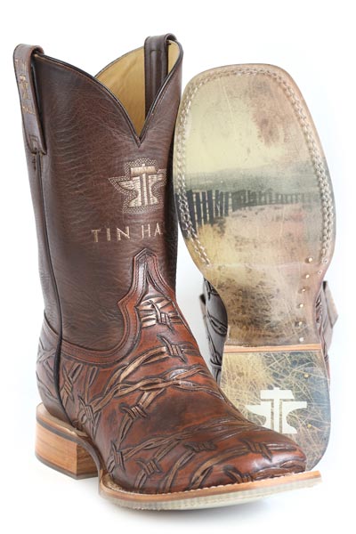 Men's Tin Haul Sharp As Ever Boots with Countryside Sole Handcrafted Brown