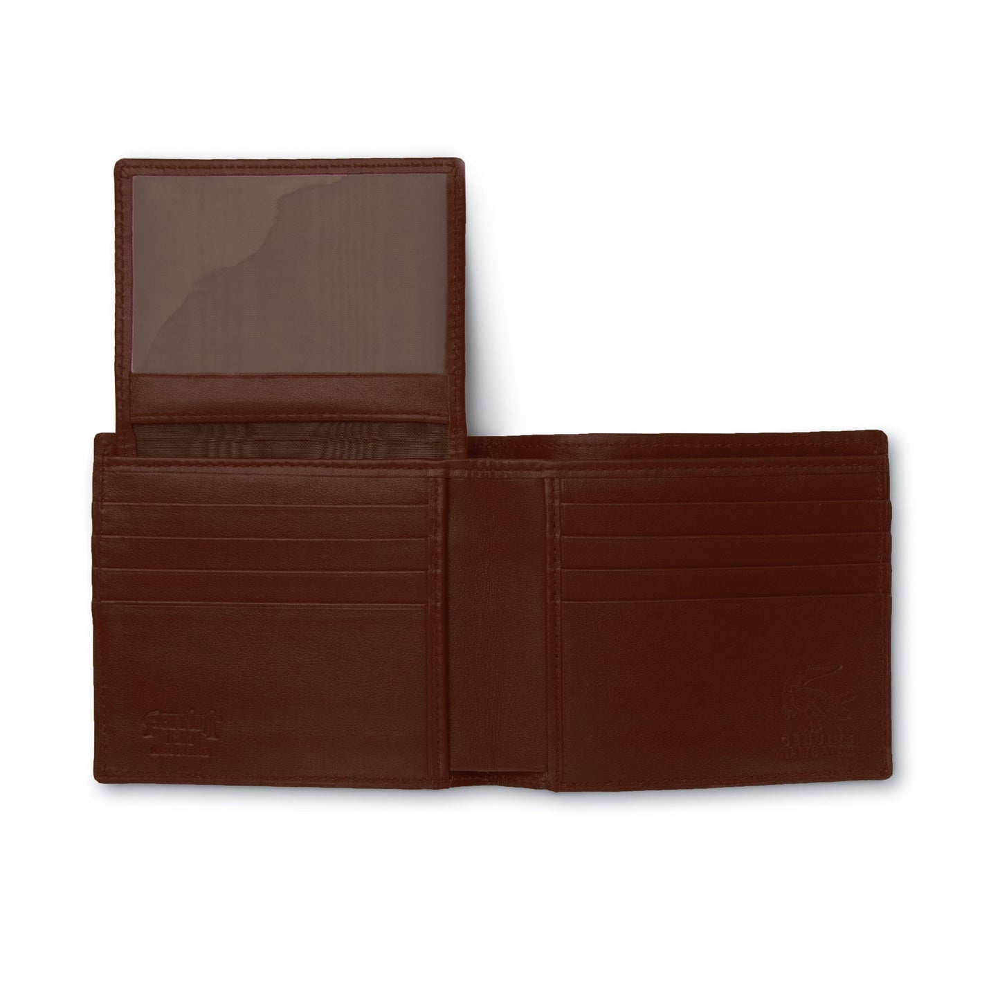 Ferrini Alligator Billfold Wallet Cognac - yeehawcowboy