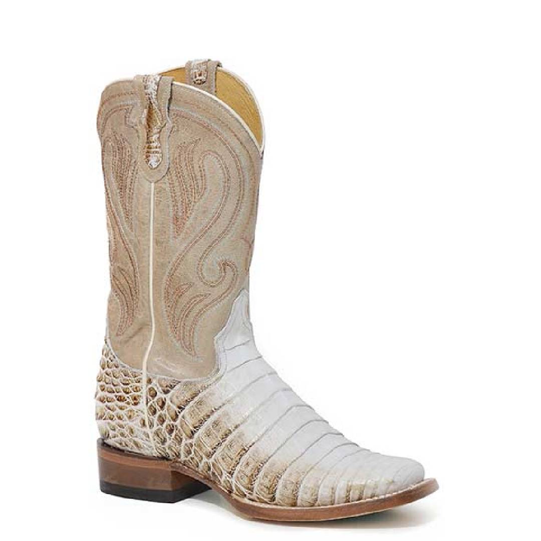 Women's Roper Casey Caiman Boots Handcrafted Tan - yeehawcowboy