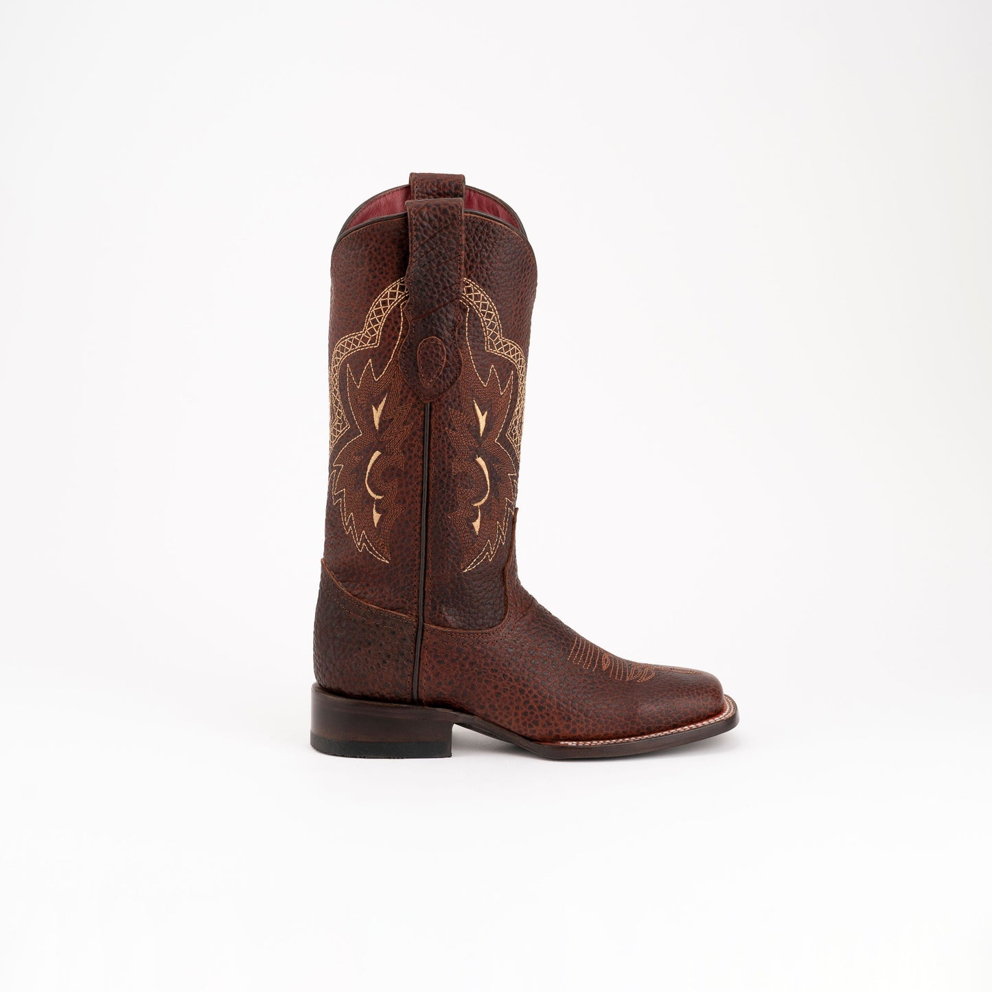 Women's Ferrini Toro Leather Boots Handcrafted Rugged - yeehawcowboy